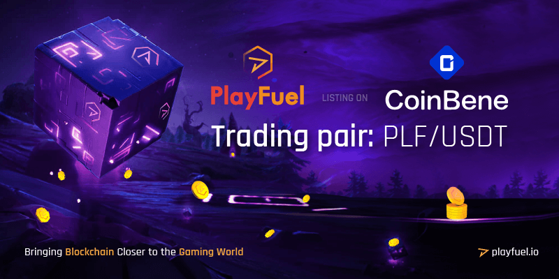 PlayFuel listing on Coinbene exchange